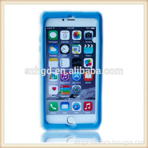 5.5 inch Mobile Phone silicone bumper case for apple iphone 6 plus